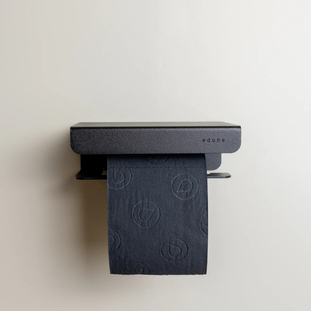 Porte papier toilette avec tablette - Image 3